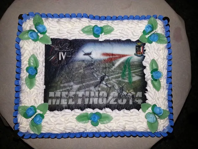 La torta del Meeting 2014 con il logo di Italiani Volanti