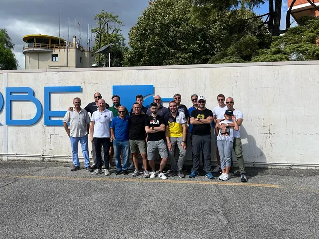 Foto di gruppo al 7° Meeting nazionale a Roma