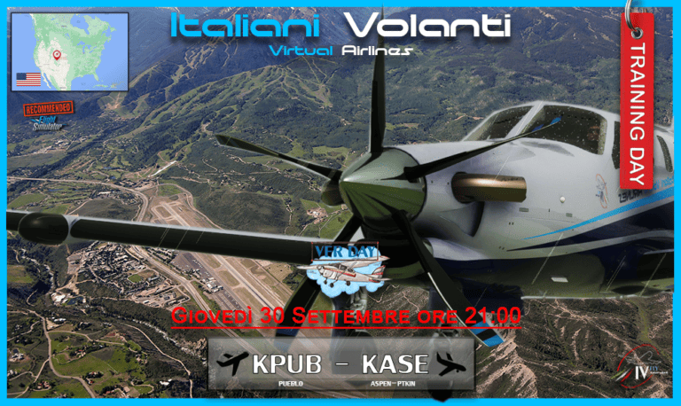 VFR Training Day n.2 Aspen(KASE), in Colorado