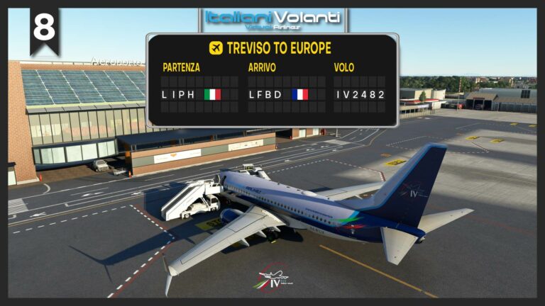 TREVISO AIRPORT LIPH VERSO L'EUROPA (LFBD)