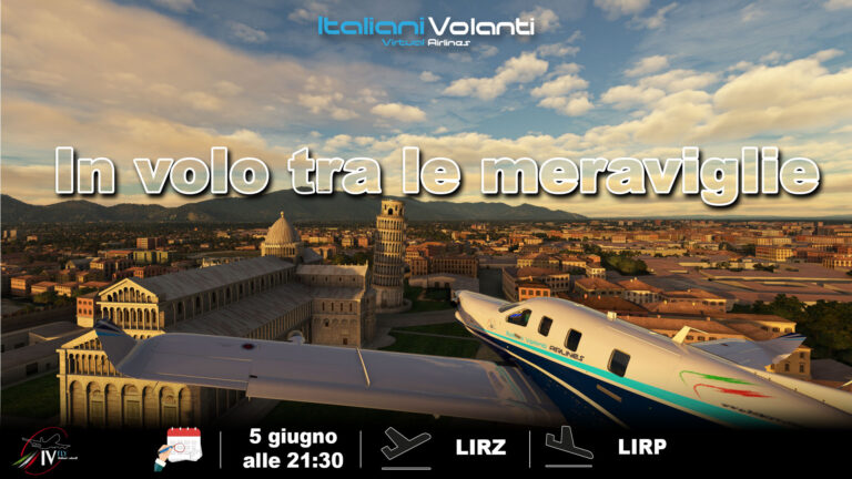 In volo tra le meraviglie: Torre di Pisa