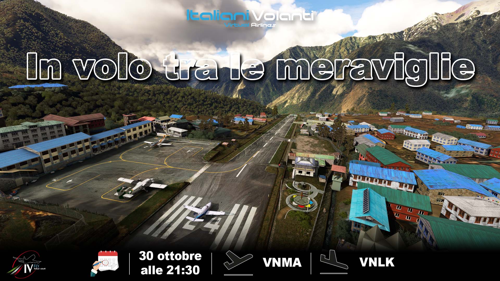 Tour Himalaya – VNMA VNLK (+ VNLT) in Cessna Grand Caravan